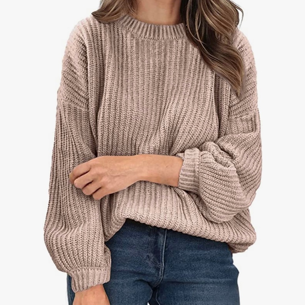 Ribbed Knit Sweater